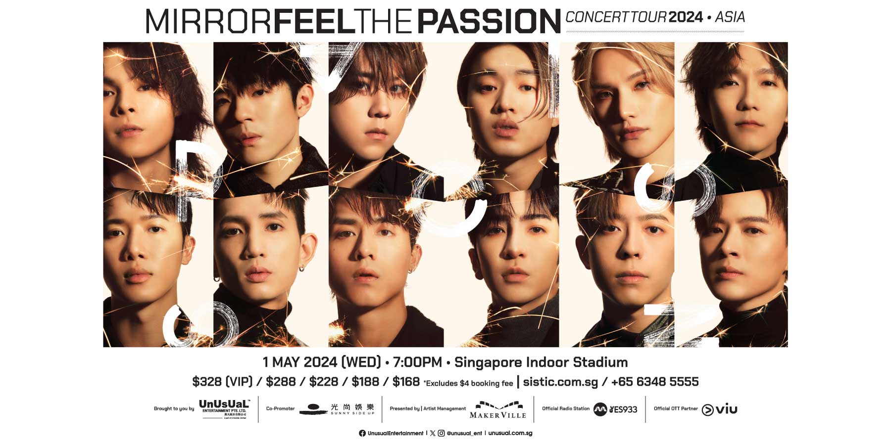 MIRROR FEEL THE PASSION CONCERT 2024 • ASIA - SINGAPORE