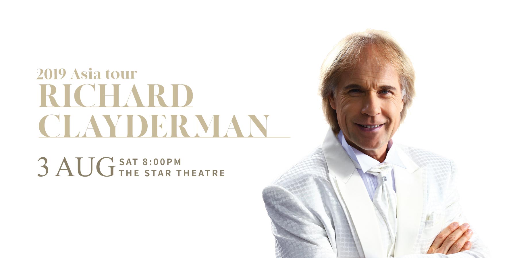 Richard Clayderman Asia Tour 2019 Banner