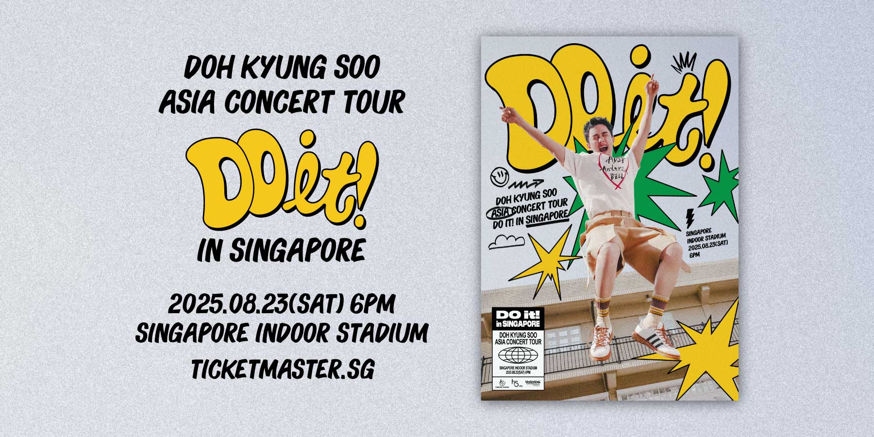2025 DOH KYUNG SOO ASIA CONCERT TOUR <DO it! in Singapore> Banner