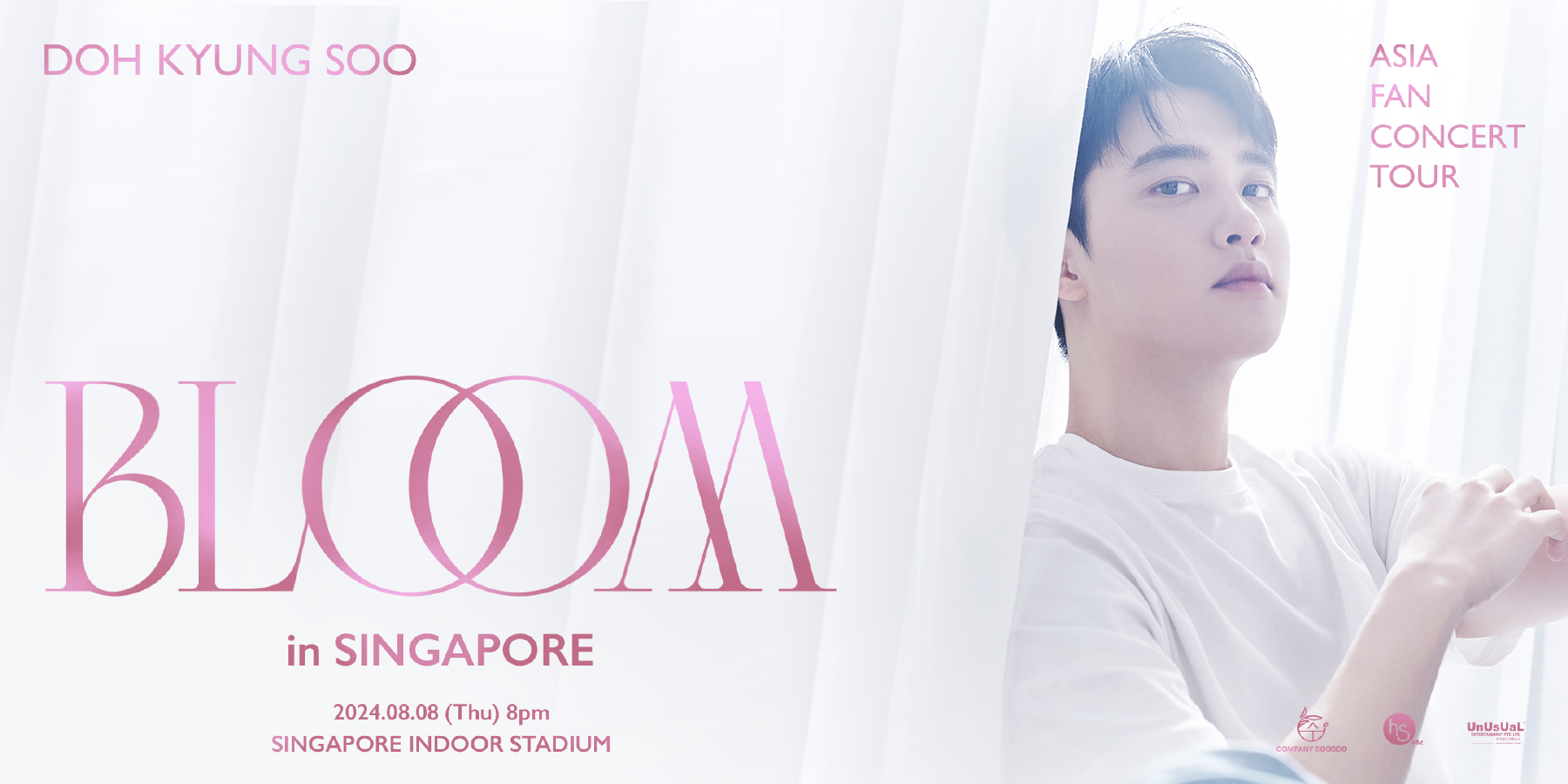 DOH KYUNG SOO ASIA FAN CONCERT TOUR "BLOOM" IN SINGAPORE Banner