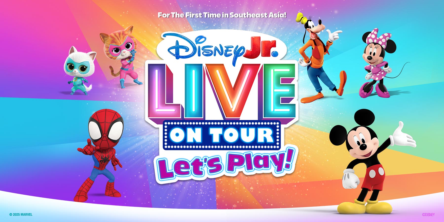 Disney Jr. Live On Tour: Let's Play! Banner
