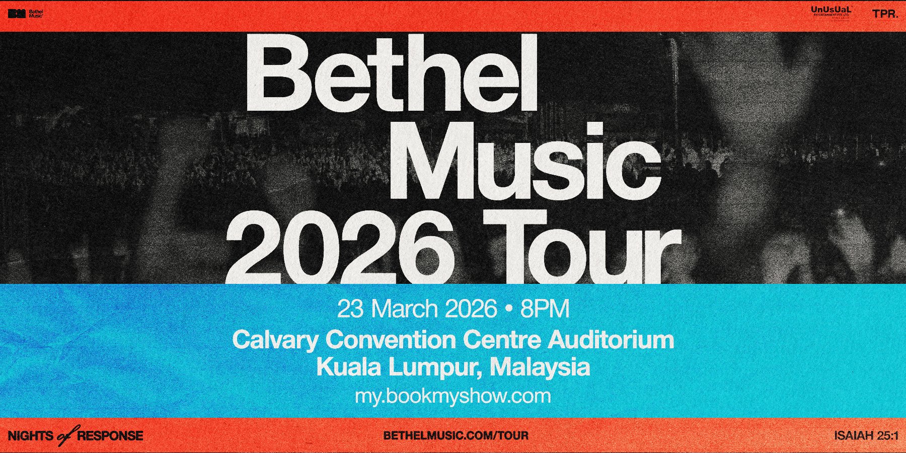 Bethel Music 2026 Tour - Kuala Lumpur