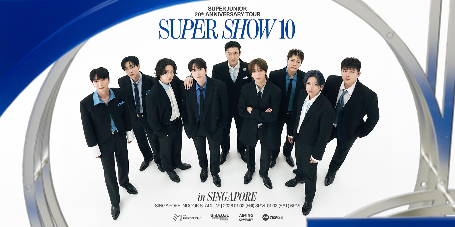 SUPER JUNIOR 20th Anniversary TOUR < SUPER SHOW 10 > in Singapore