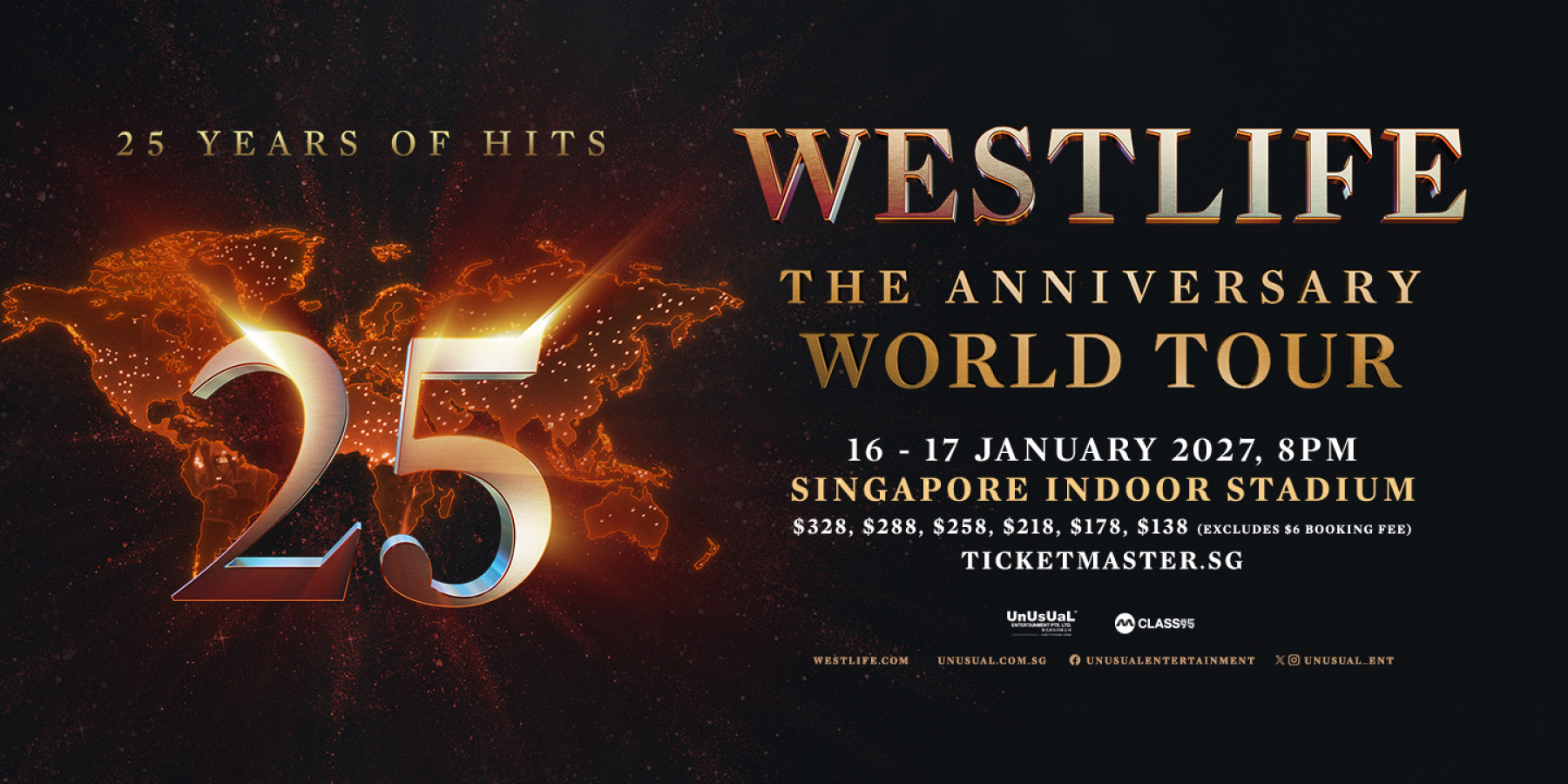 Westlife 25: The Anniversary World Tour