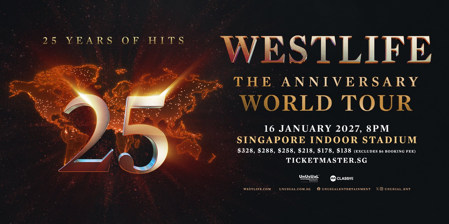 Westlife 25: The Anniversary World Tour