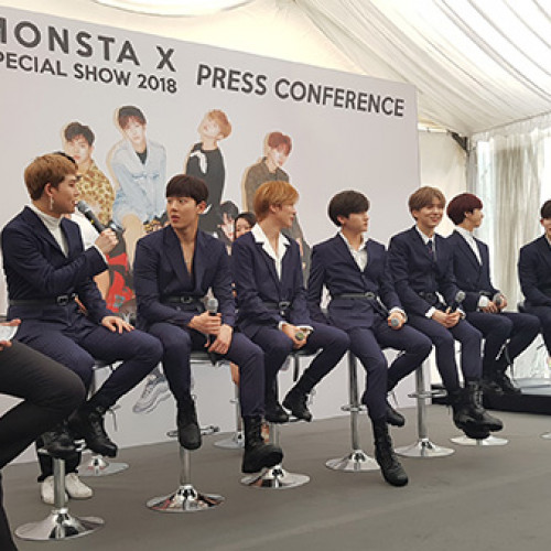 Monsta X Open Press Conference