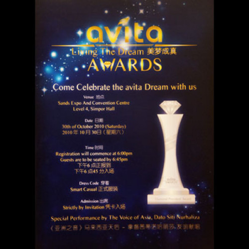 Avita Living The Dreams Award